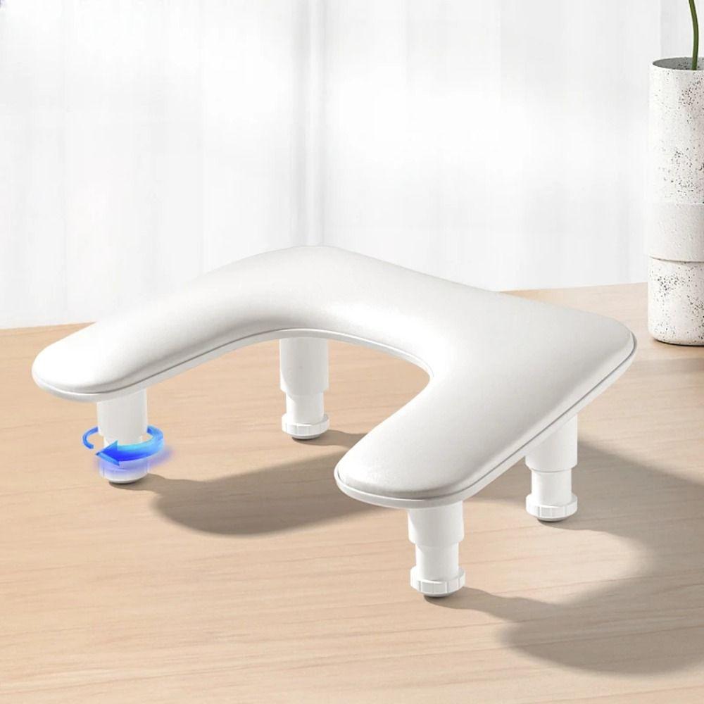 Silicone Nail Armrest U-Shaped Nail Art Hand Rest New Manicure Arm Rest  Home Use