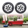 110mm Stunt Scooter Replacement Wheel with Bearings Aluminum Alloys Scooter Wheel Kick Scooter Accessories