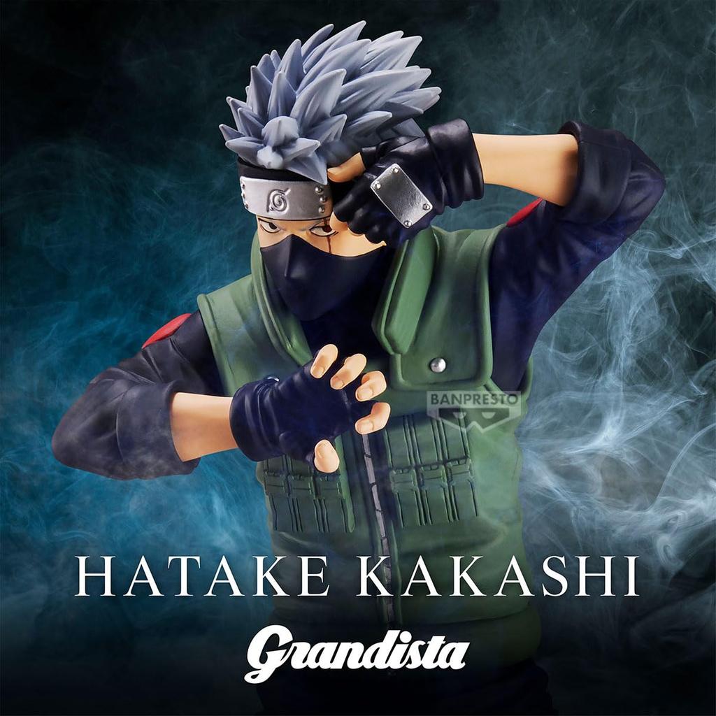 Banpresto Hatake Kakashi Naruto Shippuden 23cm Mehrfarbig BP29063P Perfekt für Anime-Fans