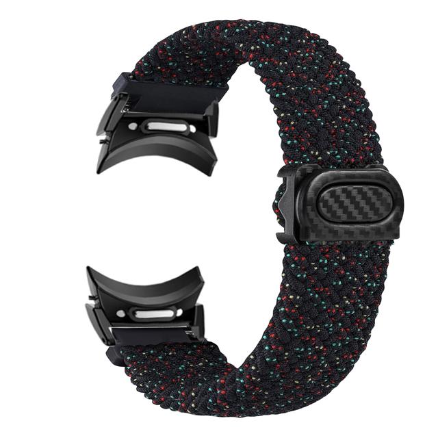 No Gaps Braided Band For Samsung Galaxy Watch 6 4 Classic/5 Pro/44mm 40mm 47mm 43mm Correa Nylon Bracelet Galaxy Watch 6 Strap