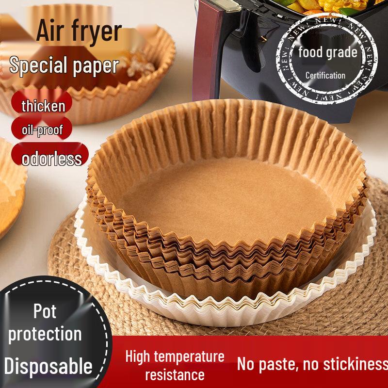 ZISIZ Round Air Fryer Paper Liners