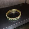 European & American Rhinestone Round Buckle Retro Bracelet – Korean Ins Niche Design, Light Luxury for Women