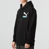 Puma Sweatshirts Men's Black Hooded Moderate Regular 537749-01