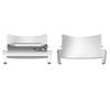 1 Pair 22mm Watch Band Adapters for OnePlus Watch 2R/Watch 2/Watch 3 46mm/Oppo Watch X/X2 Stainless Steel Band Connector