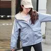 Fashionable and Casual Short Trench Coat for Women, Korean Style Spring Loose Clothes