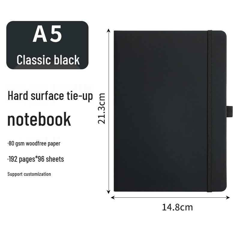 Hochwertiges A5-Tagebuch mit Spiralbindung: Personalisierbares PU-Leder-Notizbuch mit dicken Seiten