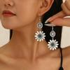 Collana con Ciondolo Girasole e Perla - Gioielli Eleganti alla Moda da Donna