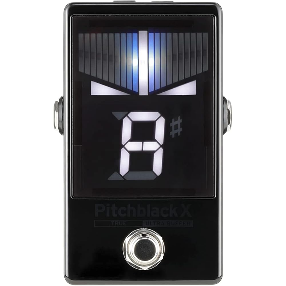 KORG (KORG) Guitar/Bass Pedal Tuner Pitchblack X ± 0.1 Cent High Accuracy Ultra Buffer True Bypas...
