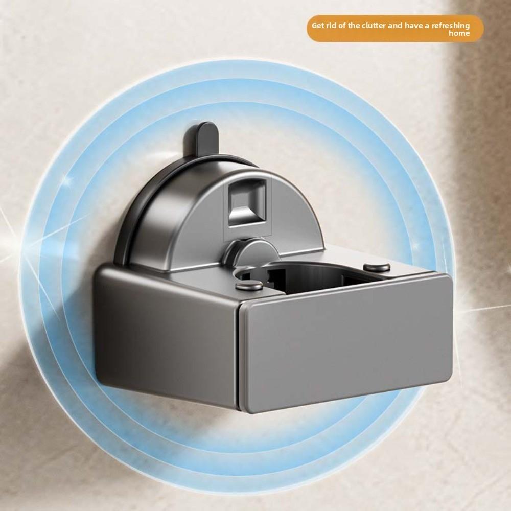 Self-Adhesive Bathroom Mop Hook Broom Wall Storage Hook Suction Cup Mop Holder  Bathroom