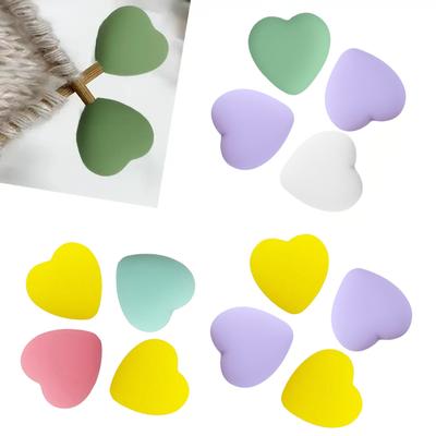 8/10/12PCS Multicolor Heart Stitch Needle Tips Stoppers Silicone Knitting Needle End Caps Cute Knitting Needle Point Protectors