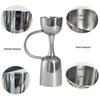 304 Stainless Steel Measuring Cup With Handle Steel Cocktail Jiggers Wine Dispenser Bartender Tools Bar Accessories