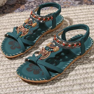 Sandali Donna Stile Boemia Sandali Bassi Donna Estate 2026 Sandalias De Mujer Nuove Scarpe Estive Donna Calzature Estive Donna