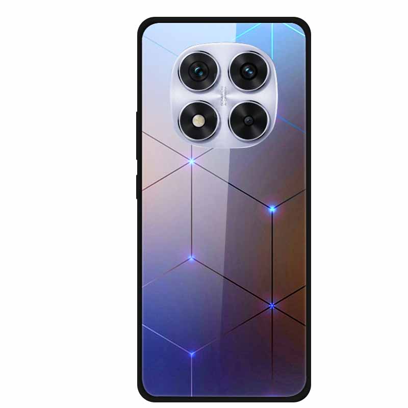 Hard Back Cover For Xiaomi Redmi Note 14 Pro 5G Case Soft Bumper Tempered Glass Case For Redmi Note 14 Pro 4G Case Note14 Pro