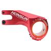 Wspornik rowerowy CNC ujemny 17 stopni 31,8/35*70 MM XC rower górski mostek ze stopu aluminium odpowiedni do roweru górskiego XC/szosowego
