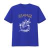 Kampfar Tod T-Shirt Für Unisex Einzigartiges Totenkopf- und Skelett-Design Inspiriert von Heavy Metal Bands Bequeme Baumwolle Vintage