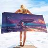 Microfiber Beach Towel Oversized Clearance Towels, Extra Large Sand Free Super Absorbent Travel Pool Towel,Whale Beach Towels