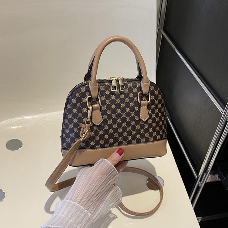 Módní mušlová taška dámská malá se vzorem peněženka a kabelka taška přes rameno crossbody pro ženy pro každodenní použití
