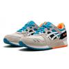 Asics Gel Lyte 3 Grey Orange Unisex Sneakers White Off-White Bright-Orange H405N-9901