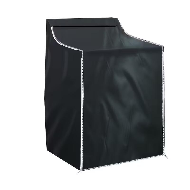 

Washing Machine Dryer Sun Protection Cover, Dustproof Storage Cover, UV Resistant, Weatherproof for Indoor & Outdoor 73x75x88x110cm чёрный