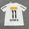 Set Echipament Fotbal Santos Acasă 2011-12 #11 NEYMAR JR Tricou Antrenament Sportiv cu Șosete Adolescenți Copii Adulți Seturi Fotbal