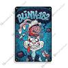 Blink-182 Retro Metal Sign, Band Wall Art Poster 30x20cm