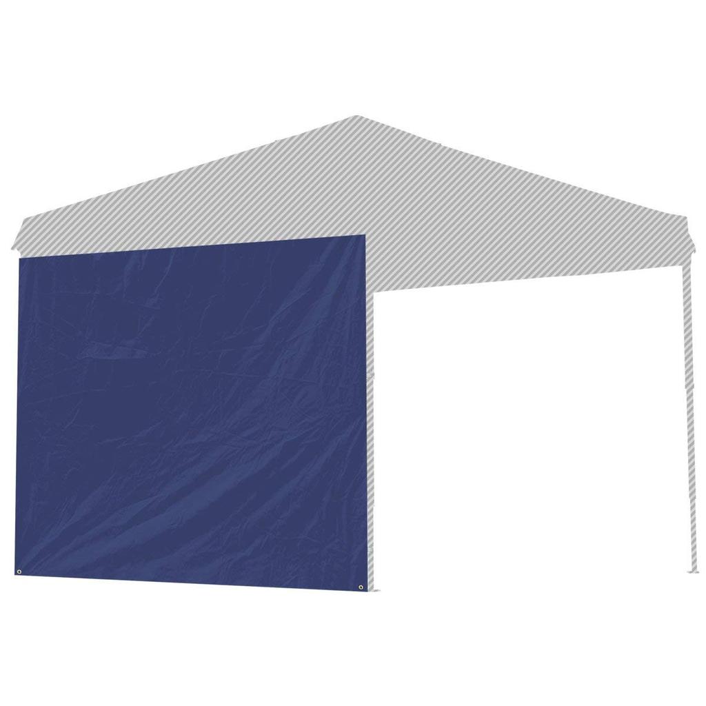 FIELDOOR Tarp Dedicated Side Side Wall Steel and Aluminum Tent, Sheet, Curtain, Window, Type, [Blue] [2.5m Only] [1 Piece]