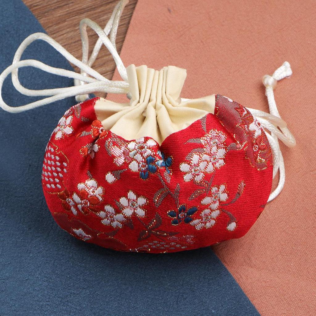 Dragon Boat Festival Hanfu Scent Sachet: Embroidered Mosquito Repellent Coin Purse Necklace