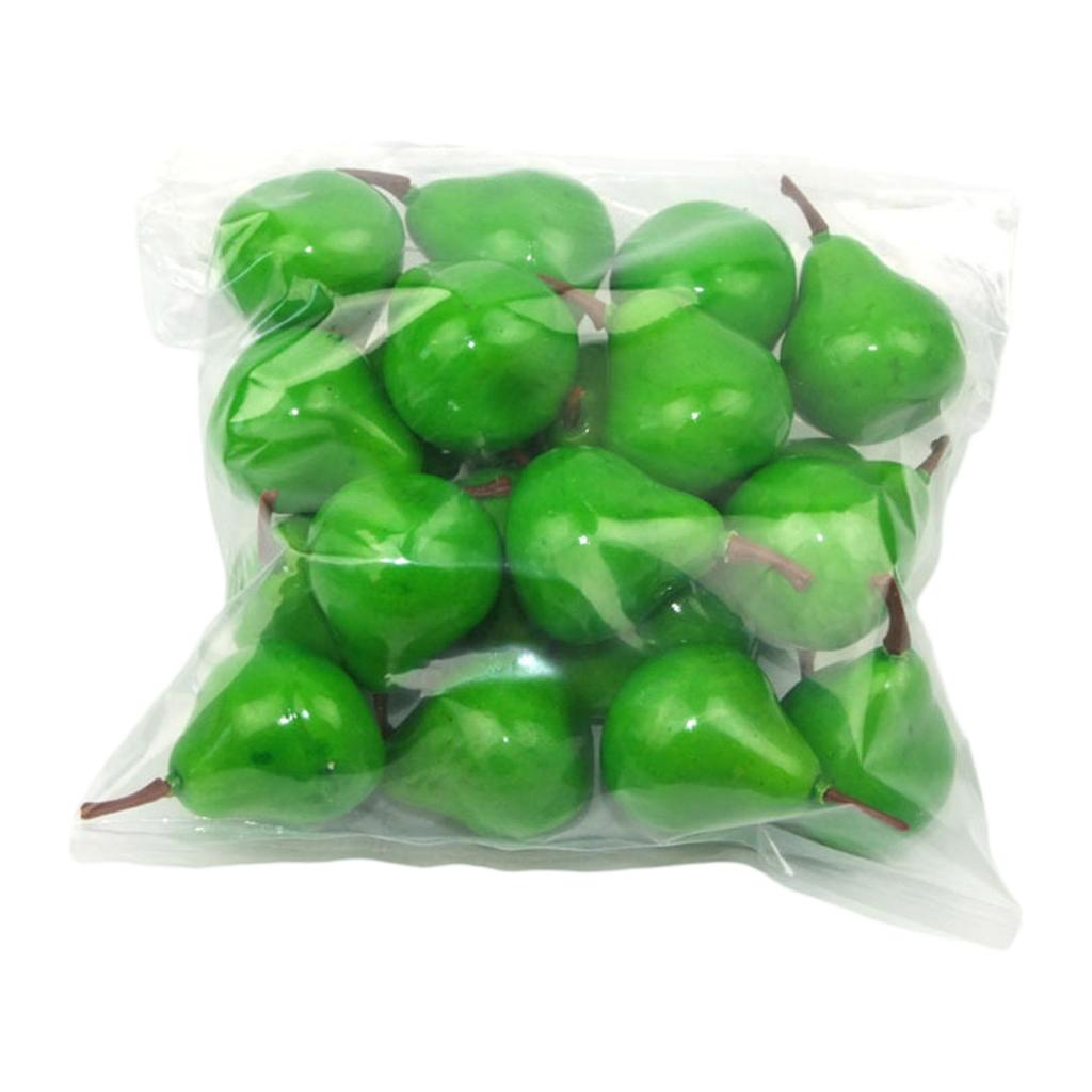 20pcs Simulation Artificial Fruit Lemon Orange for Restaurant Hotel Home Garden Wedding Kitchen Decoration Photo Props