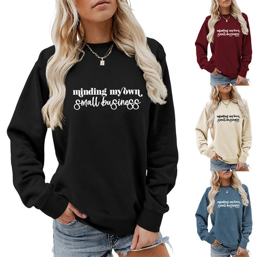 

Новая европейская и американская модная толстовка большого размера, осенняя женская толстовка, осенне-зимняя женская утолщенная толстовка, куртка S