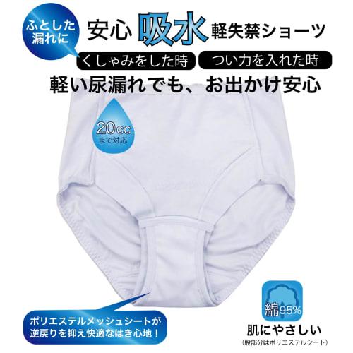 Applause Women's Stylish Lace-Lined Light Incontinence Panties for 20cc Urine Incontinence, Pink and Lavender (LL, Lavender)