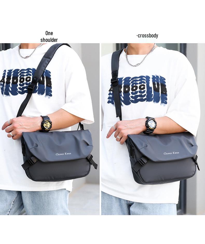 Men's Fashionable Oxford Cloth Crossbody and Shoulder Sling Bag