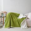 Winter Double-Layer Lambswool Flannel Blanket for Office or Nap Use