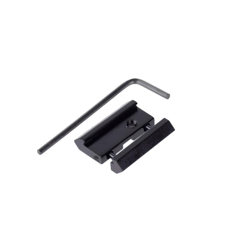 11 To 20Mm Adapter Track Conversion Adapter Dovetail To Picatinny Rail Base Scope Mount Snap-In Adaptor Hunting Tools