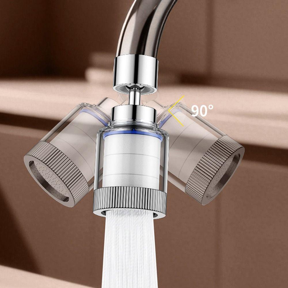 360° Rotate Kitchen Anti-Splashing Faucet Splash Proof Replaceable Filter Faucet  Kitchen Use