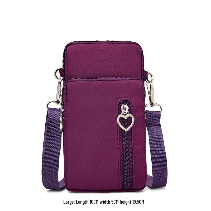 Geantă de umăr crossbody pentru femei în stil coreean - Mini portofel vertical tip plic pentru monede