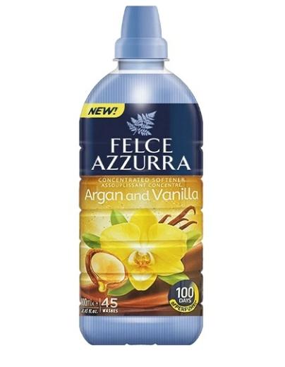 Płyn do płukania ammorbidente concentrato argan e vaniglia 900ml - felce azzurra