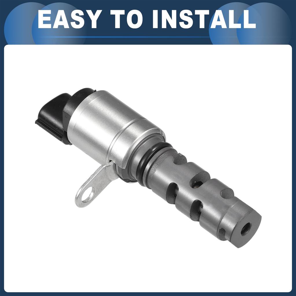 INFINAUTO Engine Variable Valve Timing VVT Solenoid for Toyota Prius C 2012-2019 Silver Tone 1 Pcs