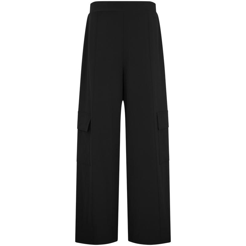 Calvin Klein Half Elastic Waist Cargo Pocket Outdoor Running Wide Leg Casual Pants Women pants GWS6P602