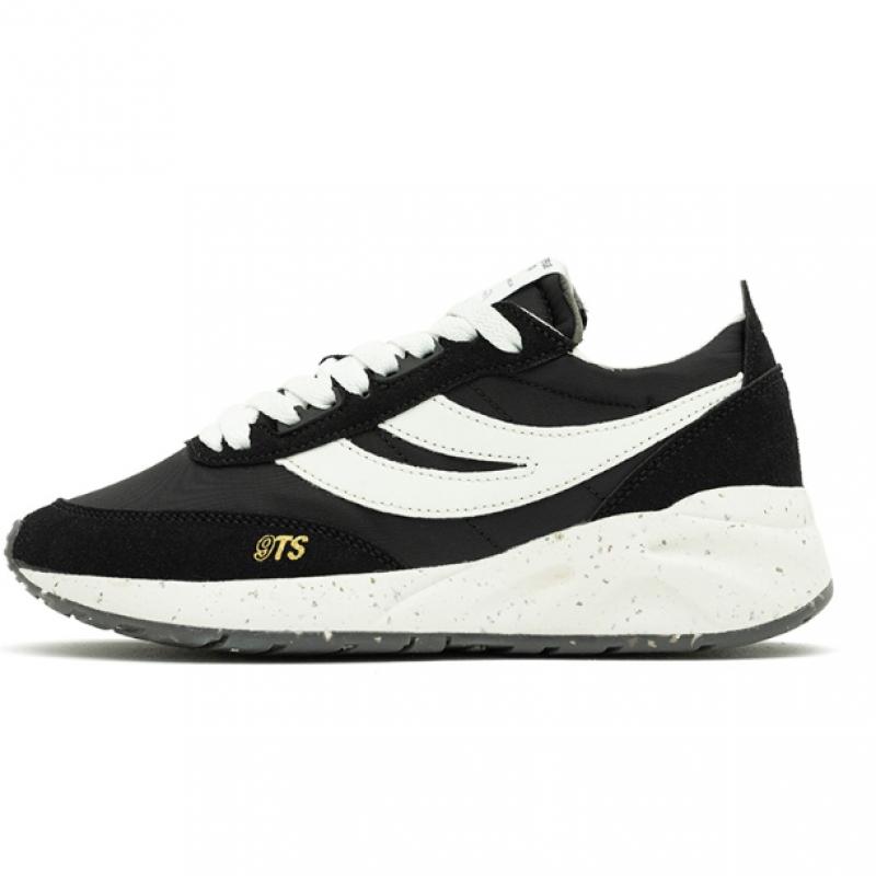 Superga 4089 9ts Slim Vegan Leather Black S7128gwa57