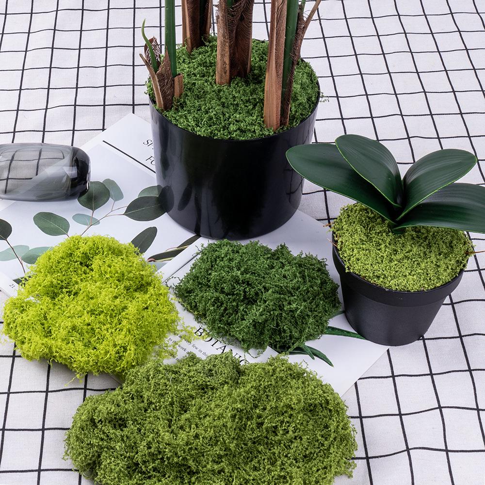 Bionic Fake Moss Turf for Landscaping & Ornamental Potted Plants - Lawn, Bonsai, Micro Landscape & Paving Decor
