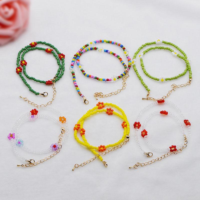 Exquisite Korean & Japanese Style Women's Beaded Necklace