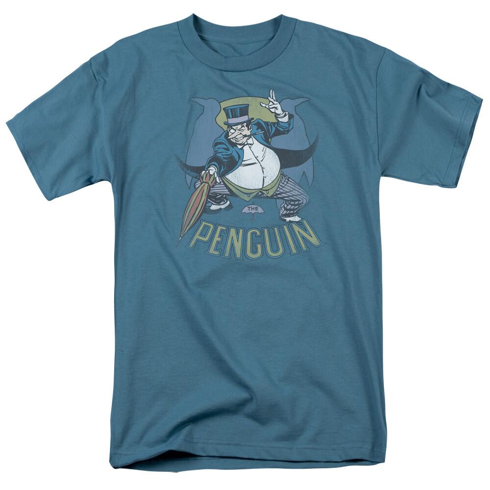 

The Penguin T Shirt Mens Licensed Batman Classic DC Comics Tee Slate Unisex T-Shirt S