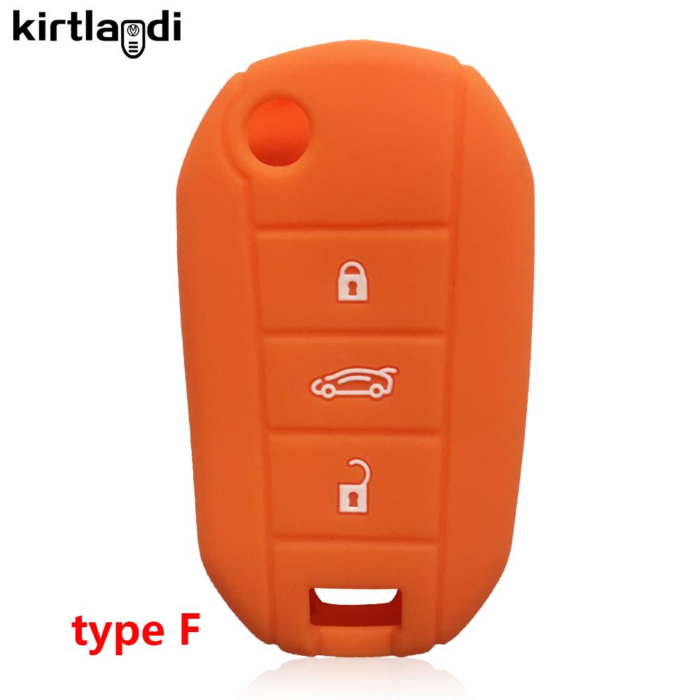 For Fiat Scudo for Opel Combo for Peugeot Rifter 2020 207 208 307 308 407 408 5008 308SW 2008 for Citroen C4 Key Cover Case Skin