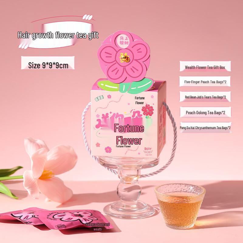 Lini Bear Women s Day Flower Tea Gift Box