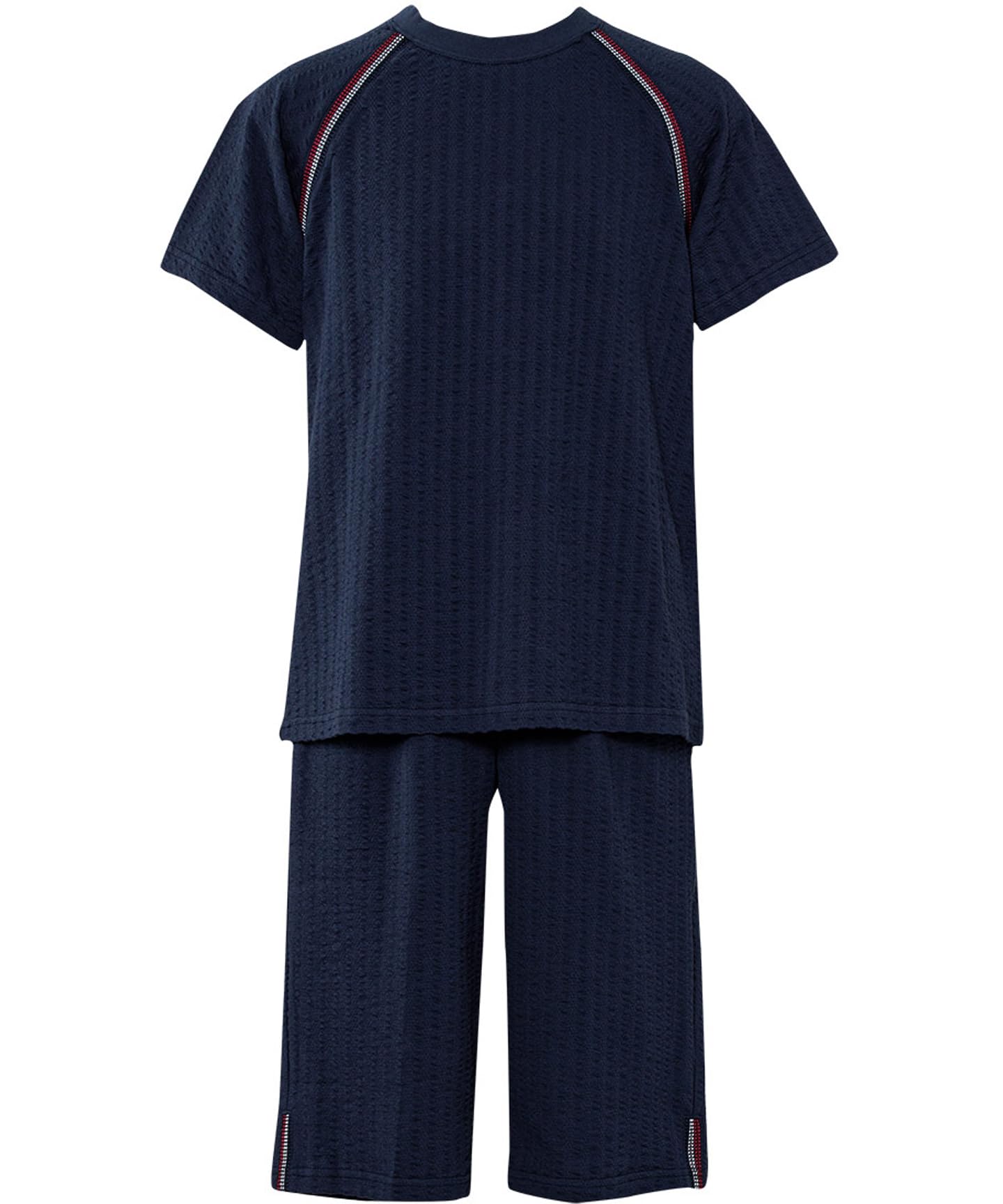 

Kids Junior knit soccer material top and bottom short CBT738 KO [Wacoal Junior] boys pajamas, cotton-blend (main body), set, boys, 3/4 sleeves,