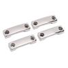 Boat Top Pad Eye Footman Loop Multifunctional Stainless Steel 28mm Boat Pad Eye Hook for Kayak