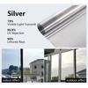 One Way Mirror Window Privacy Film Heat Control Reflective Window Films Vinyl Mirror Foil Window Film Anti Look Window Stickers
