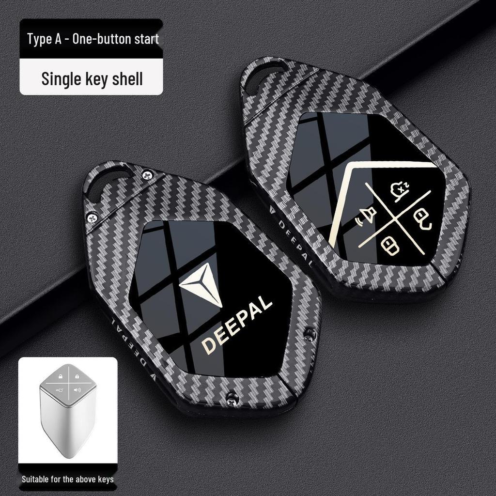 Changan Deep Blue 25 & New Model Key Cover for S05, S07, L07, S09, SL03, G318 - Metal Shell