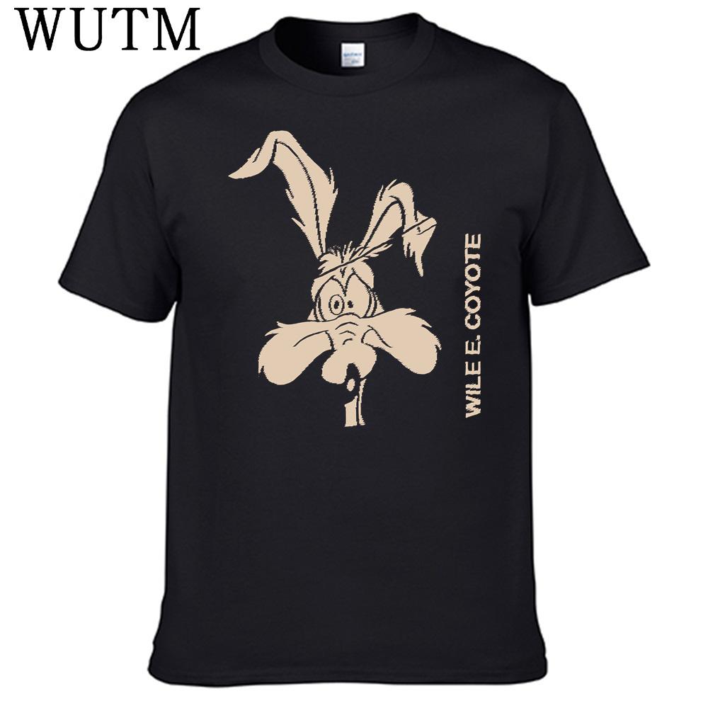 Wile E Coyote T Shirt 100% Cotton Men Shirt S