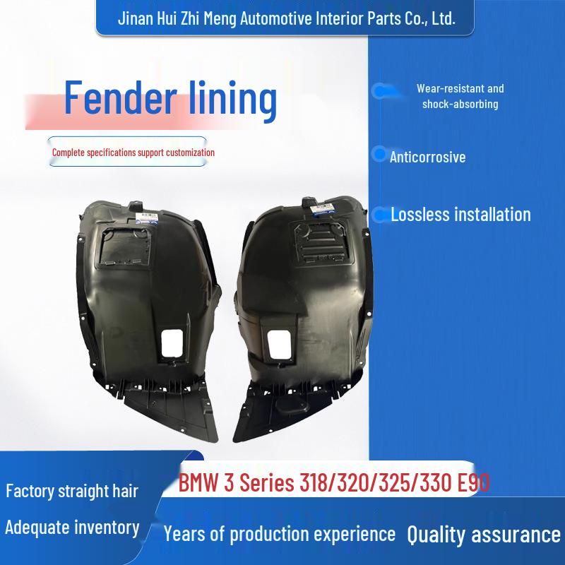 

BMW 3 Series Fender Liner: Front & Rear Wheel Arches for 318/320/325/330 F30 G20 E90 BMW 3 Series E90 2005-2012